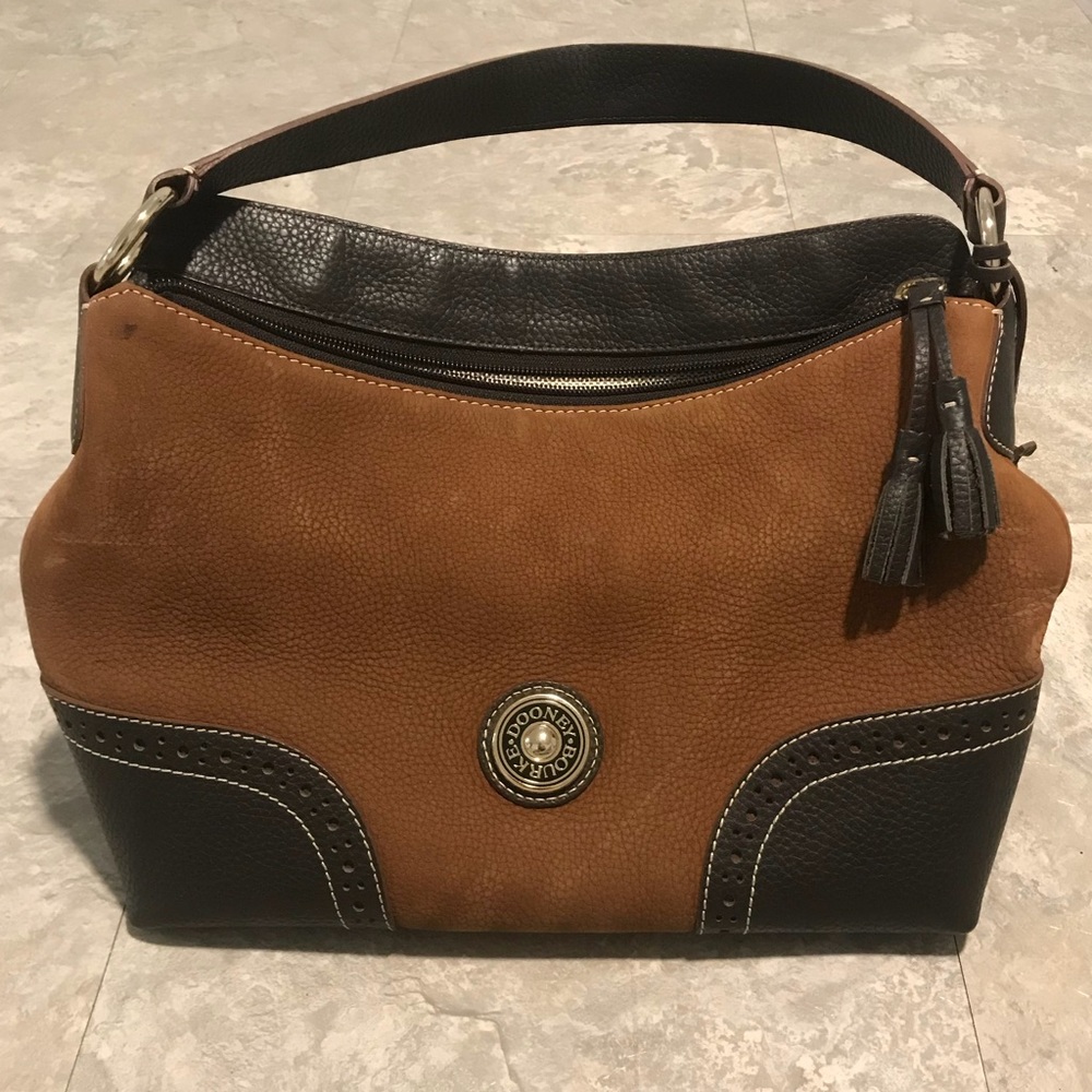 Authentic Dooney & Bourke Purse ✨ Tan Suede